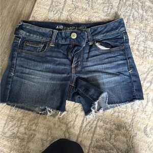 American Eagle Outfitters Women's Blue Denim Shorts